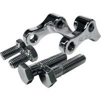 Rear Lowering Kit — Lowers 25/40 mm (1.00"), Chrome