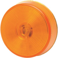 Round LED Trailer Light — 63.5 mm (2-1/2\"), amber, rear