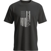 Flag T-Shirt — XL, Black