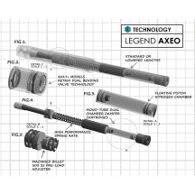 AXEO43 Inverted High-Performance Front Suspension System