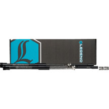 Legend AXEO Performance Front Suspension — 49 mm fork tube, for stock fork tubes, Black