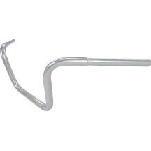 Hefty 1-1/4\" Handlebar — 32 mm (1-1/4\") clamp, 97 cm (38\") width, Chrome