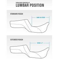 Extended Reach RoadSofa™ Seat — Driver 17.5", Overall 31"