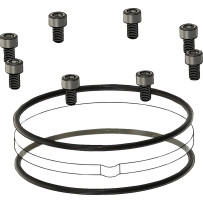 Assault Cam Cover Repair Kit — Raw