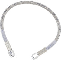 Universal Brake Line — 35.5 cm (14"), Silver clear-coated