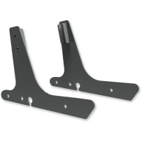 Sissy Bar Side Plates — Black, 50264820, Pair