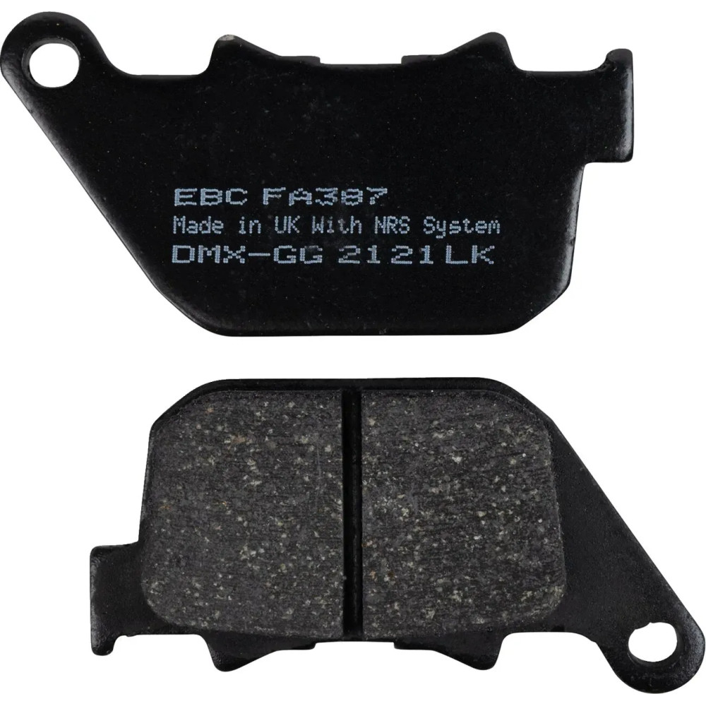Organic Harley/Buell Brake Pads — 87 mm, 6.45 mm, FA387