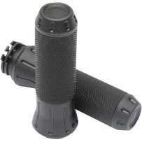 Custom Grips — 25.4 mm (1") handlebar diameter, 12.7 cm (5") length, Black
