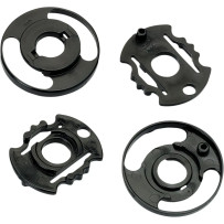 Gringo S/Lane Splitter Helmet Shield Baseplate Kit Set — Fits Gringo S, Lane Splitter Gen 2, One Size, Black