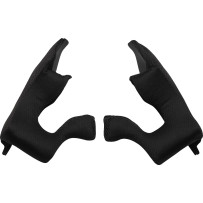 Fleet Helmet Cheek Pads — XL, Black