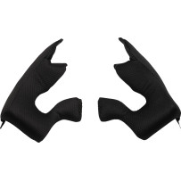 Youth Fleet Helmet Cheek Pads — S, Black