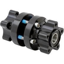 Cartridge Hub — Rear, Anodized Black, Billet Aluminum