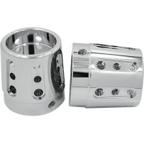 Front Axle Nut Cover — 22.2 mm (7/8"), 25.4 mm (1"), Chrome