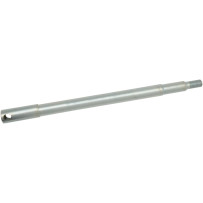 3/4" Replacement Axle — 19.1 mm (3/4"), 32.7 cm (12-7/8"), Front, Silver, Zinc