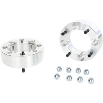 Wide Tracs ATV Wheel Spacer — 51.8 mm (2"), 4/137, Silver