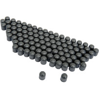 Replacement Valve Stem Cap — 100 pack, Black, Natural