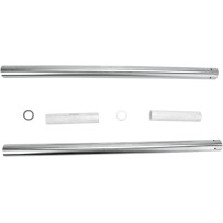Fork Tubes — 49 mm (1.93"), 648 mm (25.50"), Chrome