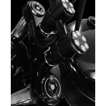 Legend AXEO Performance Front Suspension — 49 mm, Black