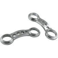 Chrome Billet Aluminum Fork Truss — 49 mm (1.93") fork tube diameter