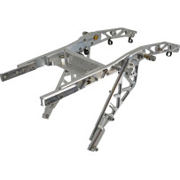 Billet Rear Frame Tail Section — 6061 billet aluminum, full race, kit, fits Trask Assault Glides