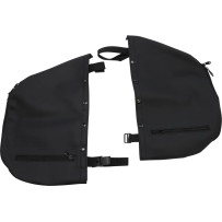 Soft Fairing Lower Set With Storage Pouch — Black