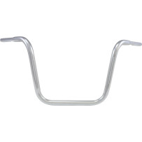 Hefty 1-1/4" Handlebar — 32 mm (1-1/4"), 35.5 cm (14"), Chrome