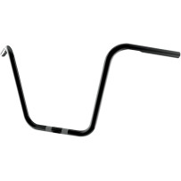 1" Handlebar — 1" clamp, 14" rise, 34" width, Black Gloss
