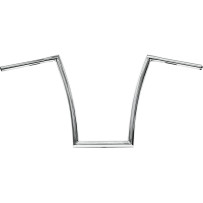 1-1/4" Strip Handlebar — 1-1/4" clamping diameter, 35-1/2" width, 17" rise, Chrome