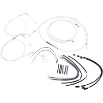 1-1/4" Caliber Handlebar Installation Kit — 1-1/4" dia, 1" center, Chrome