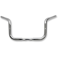 1-1/4" Chubby® Bagger Handlebar — 1-1/4" (32 mm) dia, 34-1/2" (87.5 cm) width, 8-1/2" (21.5 cm) rise, Chrome
