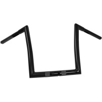 1-1/4" Touring Handlebar — 1-1/4" clamp, 12" rise, 31" width, gloss black