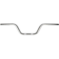 1" Handlebar — 25.4 mm clamp, 14 cm rise, 76 cm width, Chrome