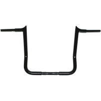 1-1/4" Viking Handlebar — 1-1/4" diameter, 1" center section, 3-1/2" clamp width, gloss black