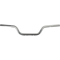 V-Twin MOTO Handlebar — 25.4 mm (1") diameter, 80 cm (31-1/2") width, 82 mm rise, anodized silver