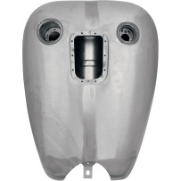 One-Piece Extended Gas Tank — 5.1 US gal (19.3 L), 2" extended, Raw