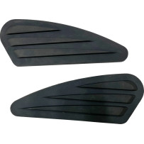 Gas Tank Knee Pads — Black, Pair