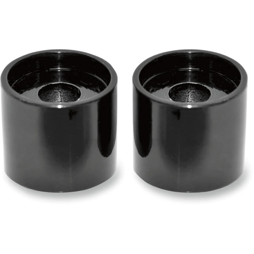Handlebar Riser Extensions — 25.4 mm rise, 32 mm clamp, Black gloss