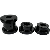 Solid Handlebar Riser Bushing — Riser, Solid, Black gloss