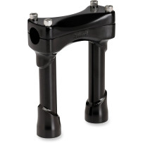 Murdock Handlebar Risers — 25.4 mm (1") clamp, 20.5 cm (8") rise, Black satin