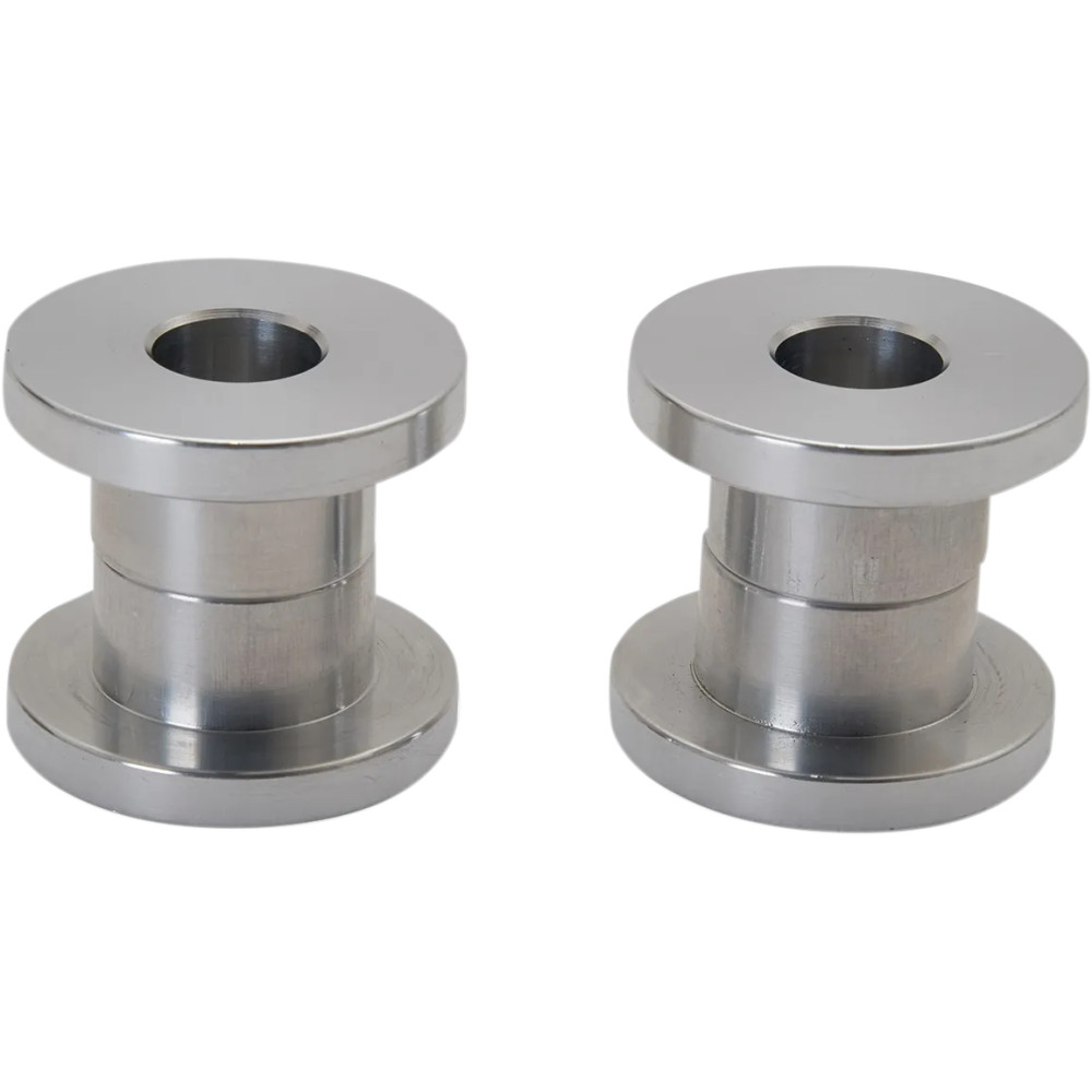 Standard Solid Handlebar Riser Bushing — Chrome, Pair