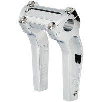 Handlebar Risers — Rise 6.5", 1" clamp, Chrome