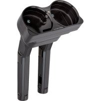 Method Kickback Handlebar Riser — 1-1/2" pullback, 10" rise, 1" clamp, black matte