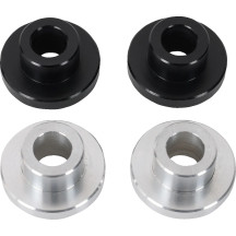 Solid Riser Bushing Kit — Black, Raw
