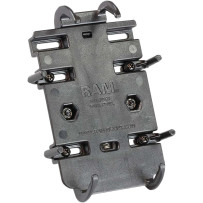 Universal Quick Grip Cradle — 4.75"–5.75" height, 1.25"–3.25" width, Black, 1" ball