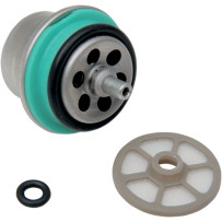 Fuel Pressure Regulator — Fuel injected, Black, Blue, Silver