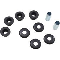 Black Polyurethane Riser Bushing Kit — Black, matte