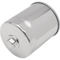 Spin-On Oil Filter — Chrome
