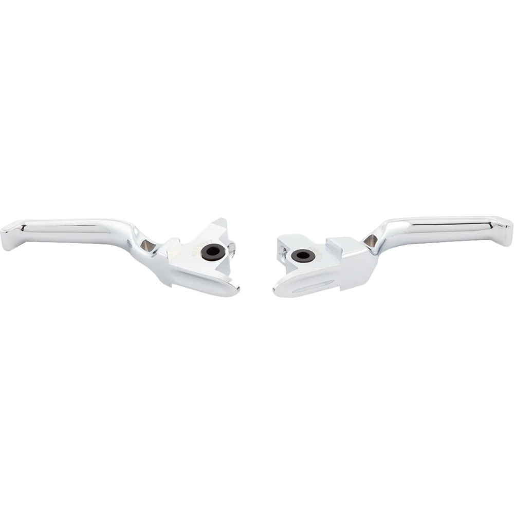 Method Lever Set — Short, Brake & Clutch, Chrome, Silver