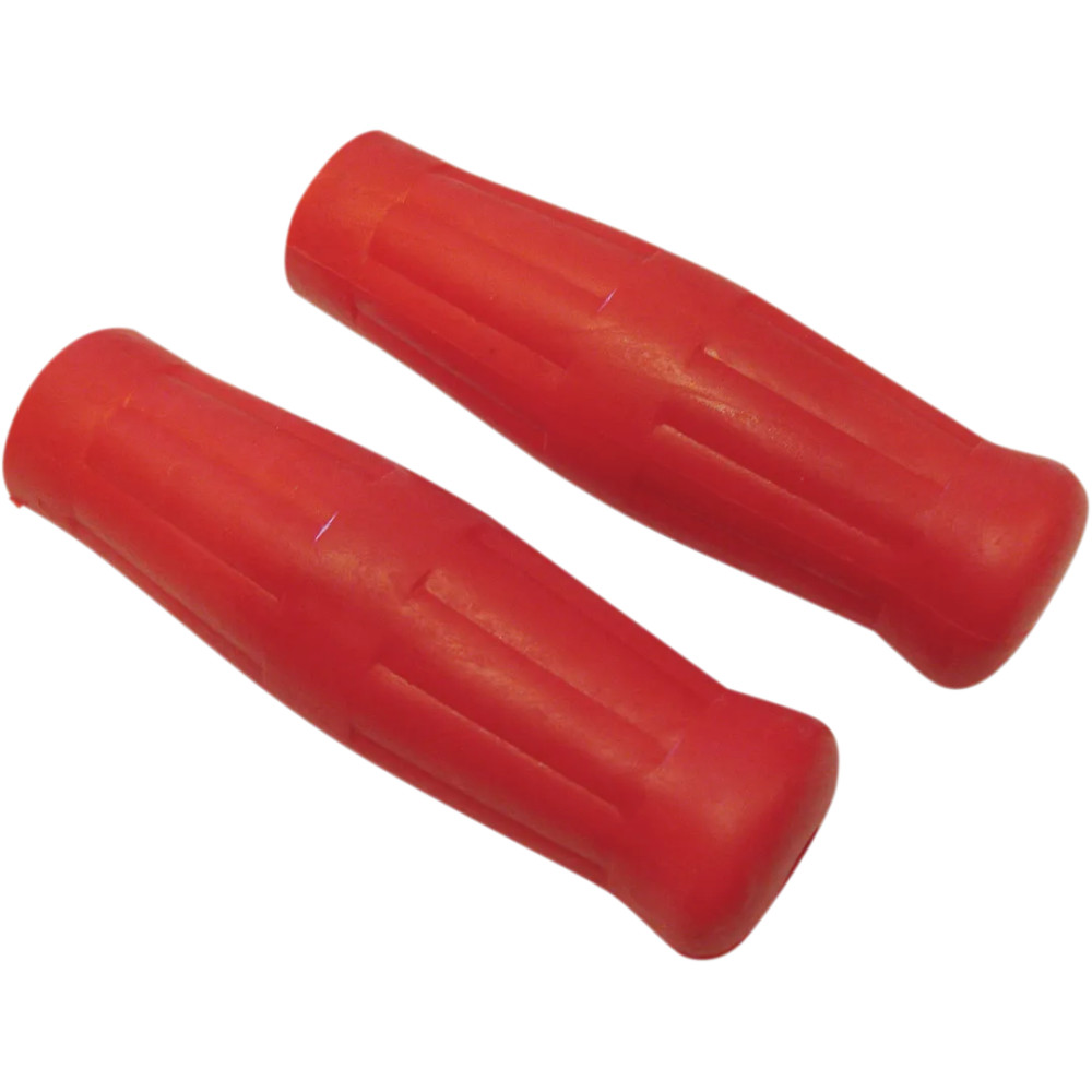 Custom Rubber Radial Grips — 25.4 mm (1 in), 13 cm (5-1/8 in), Red