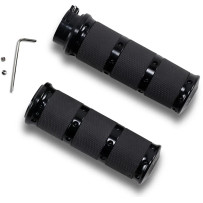 Contour XL Renthal Wrapped Grips — 25.4 mm (1") fit, Black